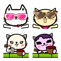 にゃんこぽんフレンズのつなげる絵文字