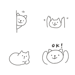 cat's emoji(^..^)