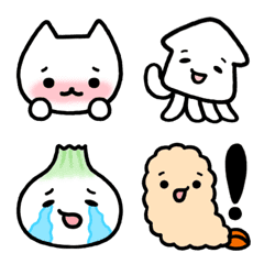 Emojis of laid-back things