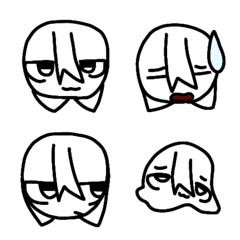 Chii Face Sticker