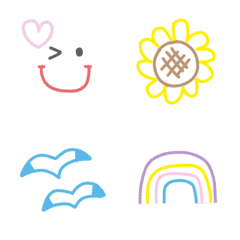 わくわくな夏絵文字♪