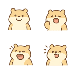 胖胖倉鼠的日常表情