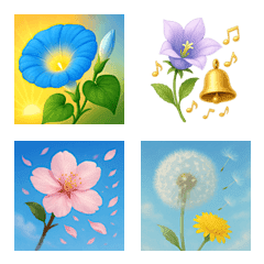 Emotions in Bloom - Flower Emojis