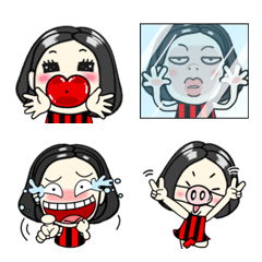 毒舌キャラのリアクション絵文字