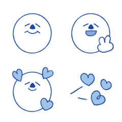 青担のための毎日絵文字