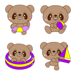 96 Summer happy bear roppi