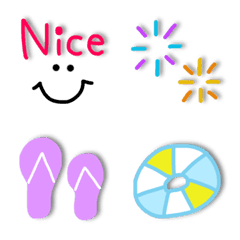 夏の絵文字＊