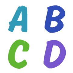 英文字母 數字 符號2