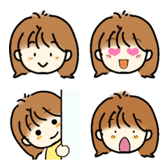 an ordinary girl-emoji