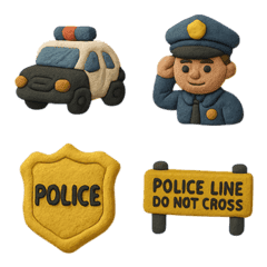 陶土警察用品