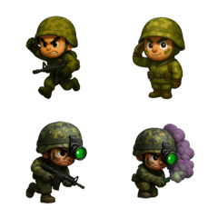 Camouflage: We are soldiers