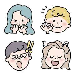 Charming Friends Emoji