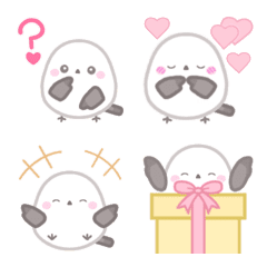 Long-lasting emojis Long-tailed Tit