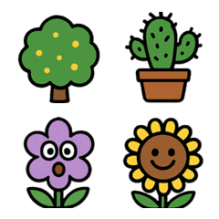 Plant Emoji Garden vol.1