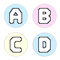 Cute English numerals 12