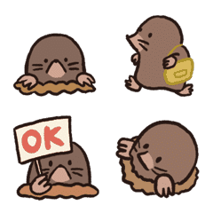 動く！ひょっこりもぐら
