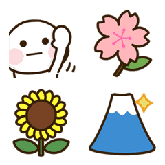 シニアに嬉しい✨四季を感じる優しい絵文字