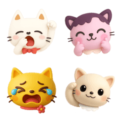 にゃんこぽんフレンズ〜日常使える絵文字