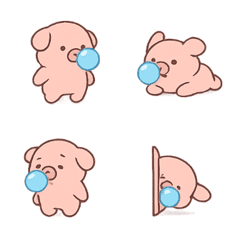 泡泡豬Puchi的發呆日常