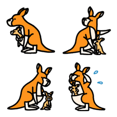 カンガルーの絵文字