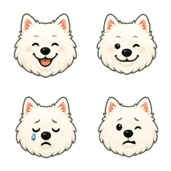 毎日つかえる！サモエド絵文字
