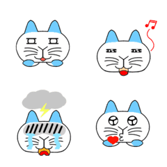New Bunny Cats 40 stickers