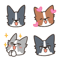 使いやすいボーダーコリーの絵文字