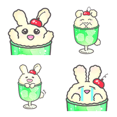 クリームソーダうさぎちゃん