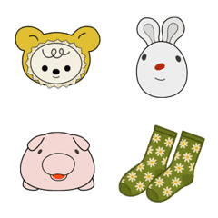 うさちゃんとぶたちゃんが好きなものたち