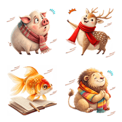 Cute Animals 555 : funny(Emoji)2