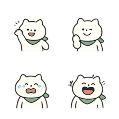 白貓日常情緒包