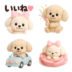 【るぅみゅ】夢かわいい♡ふわふわ3D絵文字