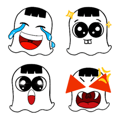 Ghost with bangs
