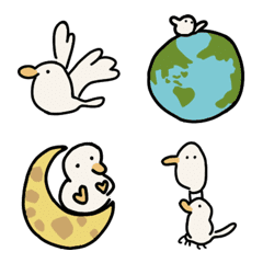 もちもちのおともだち絵文字【へんてこ】