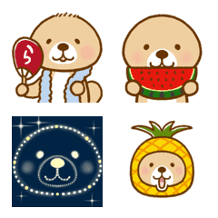 突撃！ラッコさん 動く夏の絵文字2