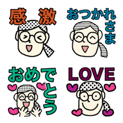 Girl with her hair tied up