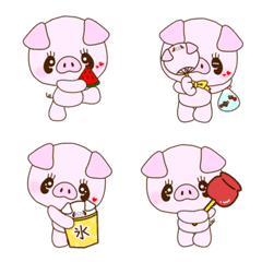 100SUMMER HAPPY Pig buppi