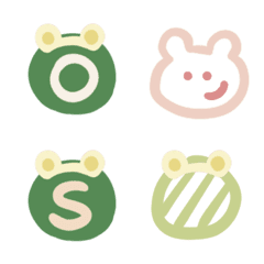 可愛英文字貼
