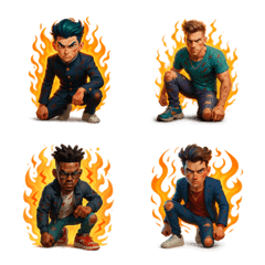 Emoji of Strong-willed man