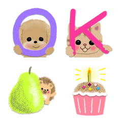 毎日つかいやすい絵文字♡