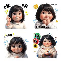 Cute Fat Girl : Sathu (Emoji) Dukdik3