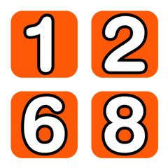 Emoji numbers Box 5