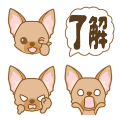 わんこ絵文字(チワワ)②