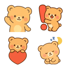 cute baby bear everyday Emoji