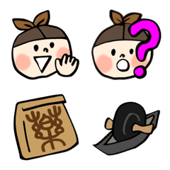 Cheerful Japanese god emoji 03