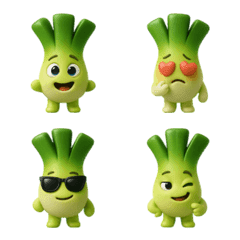 可愛蔥蔥 3D