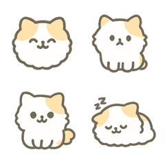 もふもふミヌエット絵文字