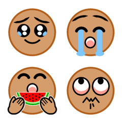 日焼けした絵文字たち・１