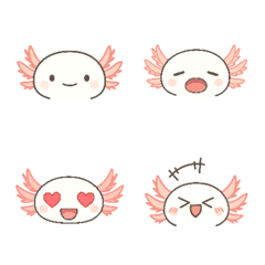 ウーパールーパーの可愛いリアクション満載