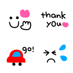 《表情絵文字》リアクション